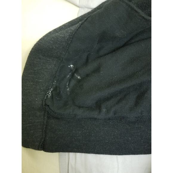 LKNW FRENCH TERRY DRAPE JACKET IN BLACK BY James Perse! SZ 2! - Picture 6 of 6